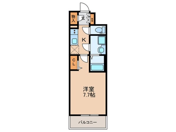 エスリード葵桜通りの物件間取画像